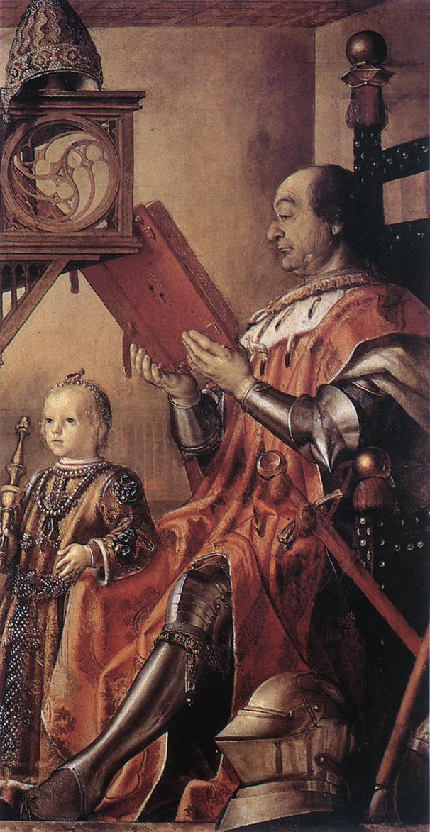 Prince Federico da Montefeltro and his Son